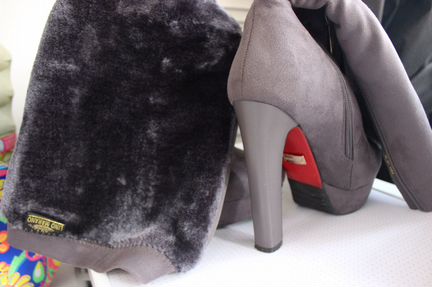 Стильные зимние сапоги