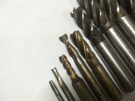 Набор концевых фрез по металлу цх 3-20 мм Р6М5