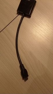 Переходник mini hdmi VGA