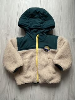 Zara baby куртка из искусственной овчины