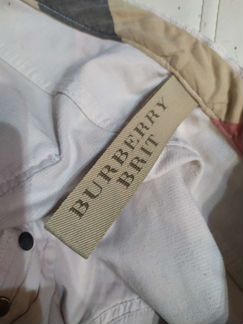 Брюки burbery вильветовые