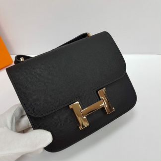 Клатч Hermes Constance Гермес черная