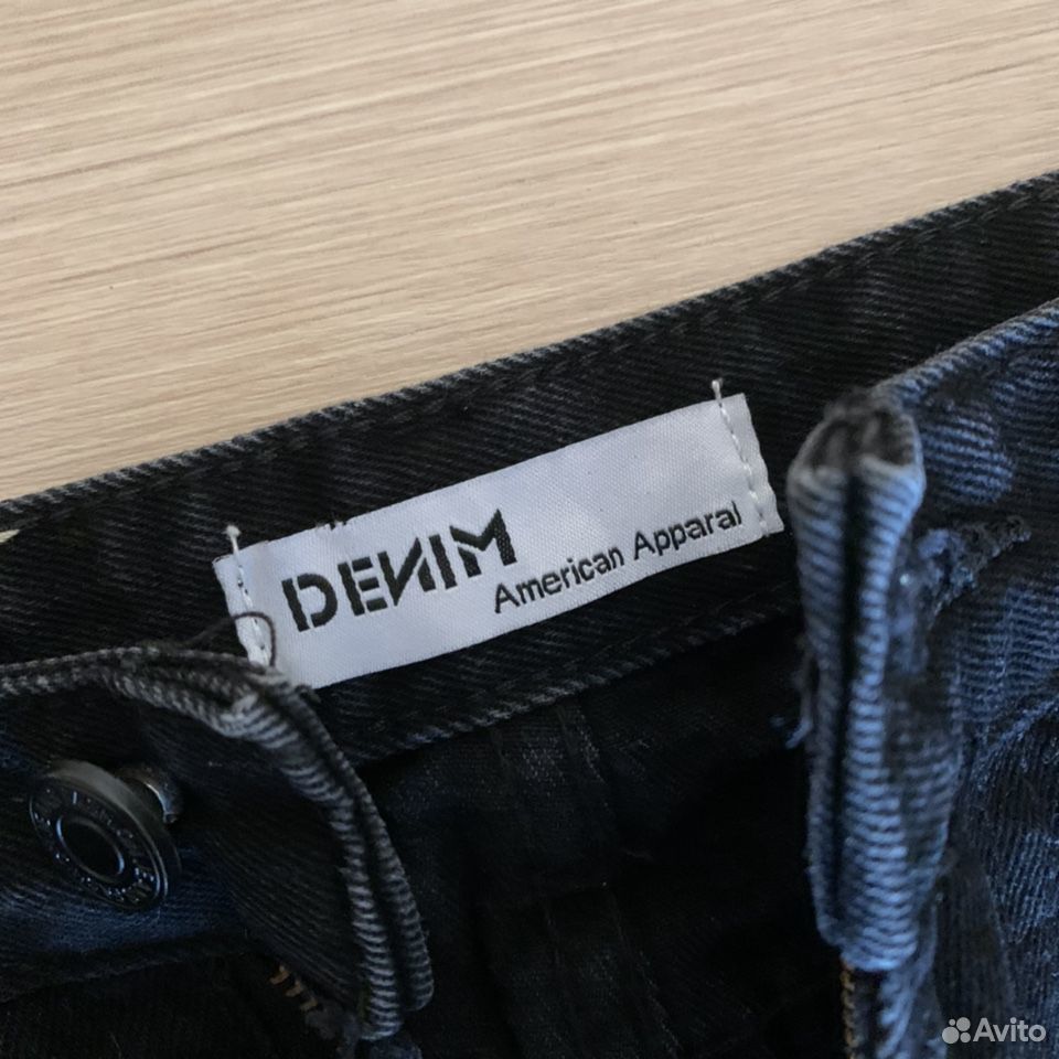 Черная джинсовая юбка 89673323358 купить 3