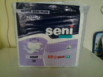 Памперсы для взрослых.seni super plus