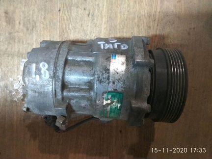 Компрессор кондиционера на Чери Тигго 2010 года