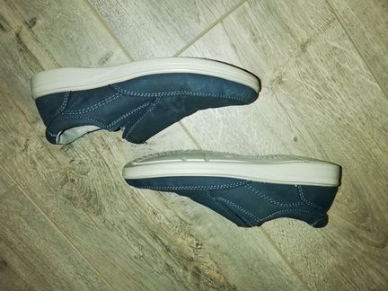 Макасины р. 32(мало б/у) натуральная кожа