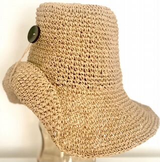 Шляпа плетёная ручной работы новая