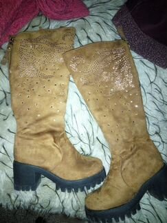 Сапоги женские размер 24,5 (37)