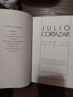 Книга англ Blow-Up and Other Stories J Cortazar