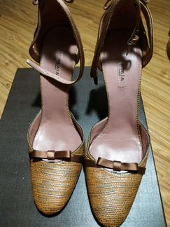 Туфли Alaia из кожи ската 38 р