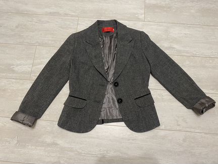 Пиджак (жакет) женский серый