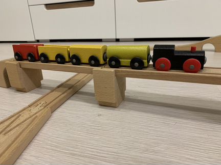 Деревянная железная дорога IKEA
