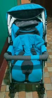 Коляска-книжка Jetem голубая