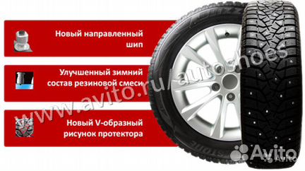 Новые шины Bridgestone Blizak spike-02 265 60 r18