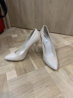 Туфли женские беж, Айвори лак