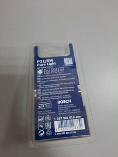 Лампа накаливания 12V bosch 1987301016