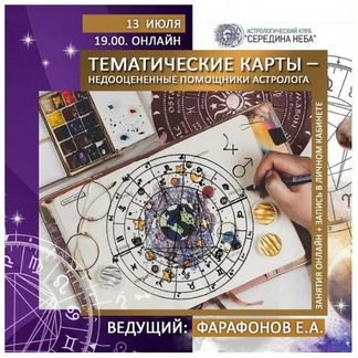 Курс. Тематические карты астролога