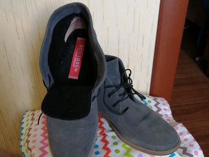 Ботинки натуральная замша 41 размера