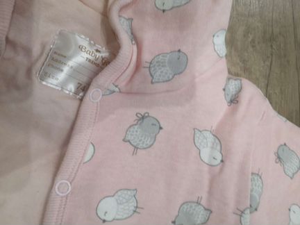 Комбинезон утепленный для девочки 74