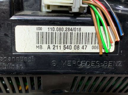 Панель приборов Mercedes E-Class W211 646.961 2.2