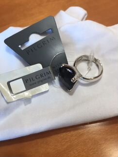 Кольцо с аметистом, датская бижутерия