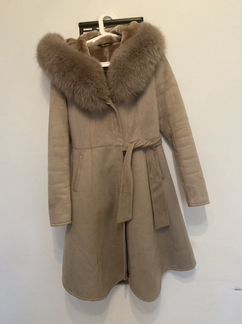Дубленка женская 42
