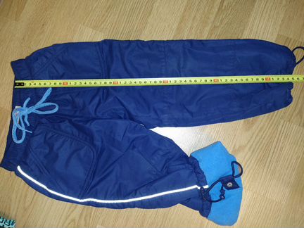 Утеплённые брюки (на флисе), демисезон. Play today