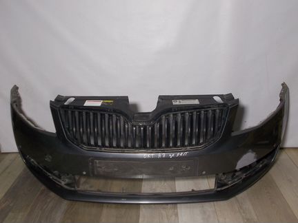 Бампер передний бу Skoda Octavia A7 OEM 5E0807221