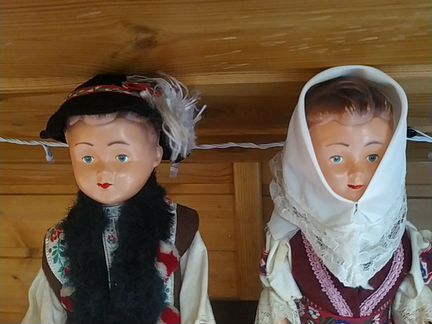 Пара кукол, фабрика Lidov tvorba