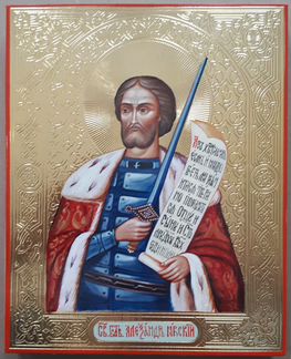Рукописная икона 