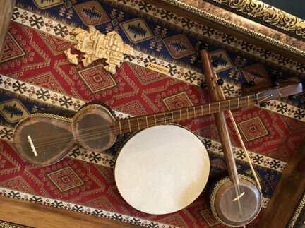 Картина Сувенир Музыкальные инструменты Азербайджа