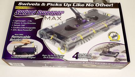 Электровеник Swivel Sweeper