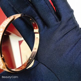 Браслет Картье из золота 750 пробы и бриллиантов