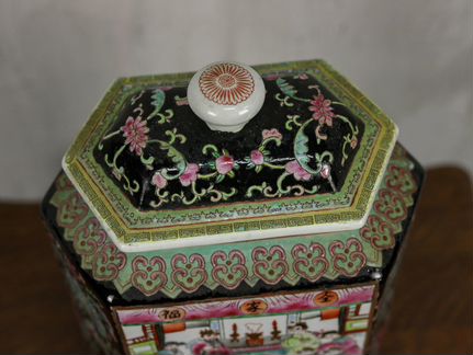 Старинная имбирная ваза