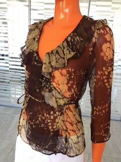 Блузка топ MaxMara шёлк оригинал