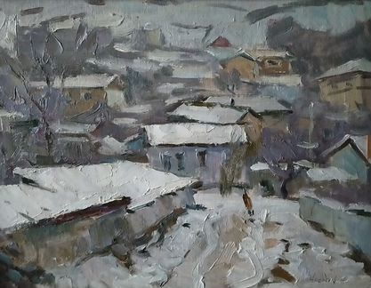 Коллекция 50 пленэрных этюдов художник Андреева А