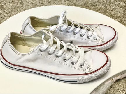 Кеды converse кожаные