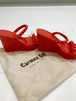 Новые Женские босоножки на платформе Италия Carmen