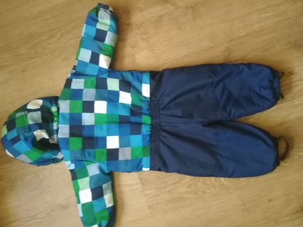 Комбинезон демисезонный, шапка в подарок