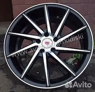 Вертушки 5-112 Чёрный серебром Skoda Octavia R17