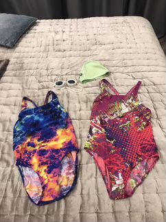 Купальник шапка Arena Speedo очки Zoogs