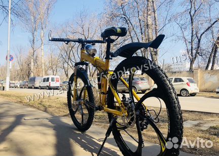 Велосипед на литых дисках