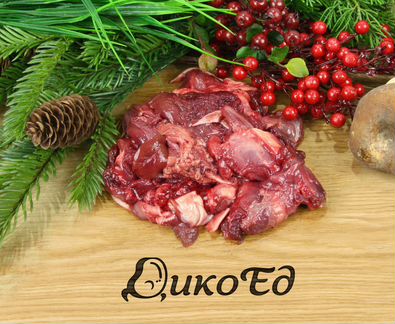 Мясо дичи для кошек и собак: обрезь, кости