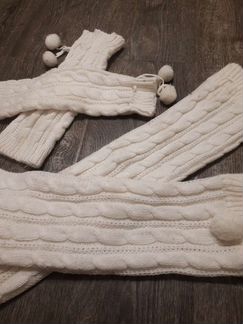 Гетры вязаные