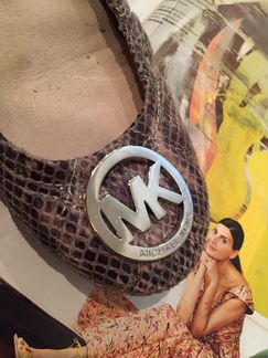 Стильные кожаные балетки Michael Kors (оригинал)