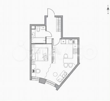 1-к квартира, 36 м², 14/32 эт.