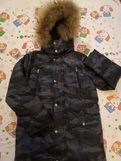 Пуховик для мальчика на рост 140 см