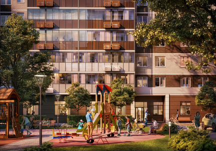 1-к квартира, 38.4 м², 11/14 эт.