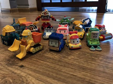 Набор машинок Silverlit Поли Робокар