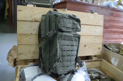 Трехдневный штурмовой рюкзак в оливе Объем: 25 ли